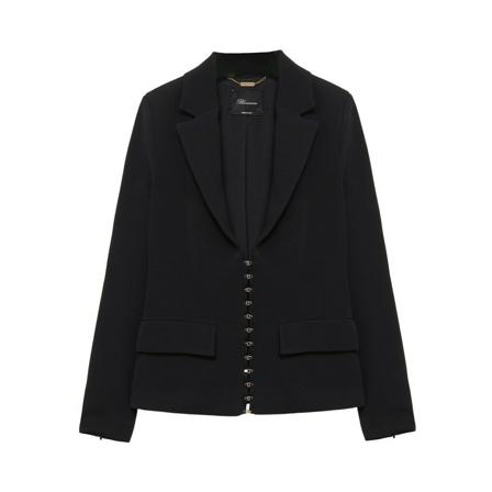 Blumarine, Blazers Zwart, Dames, Maat:S