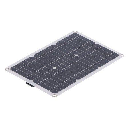 Fleksibelt 23W solpanel-kit med dobbelt USB og DC-udgange KLB