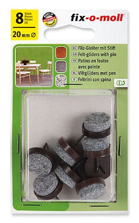 FIX-O-MOLL KNOTT FOR STOL-BORDBEN,MOT RIPER,STØY.TEPPE,HARDE GULV