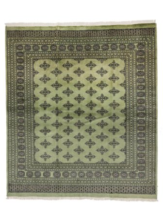 Pakistan Bokhara 2Ply Vloerkleed Handgeknoopt 197X210 Vierkant Pakistan