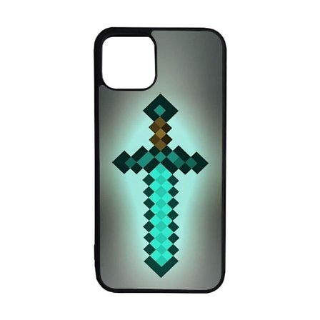 Minecraft Diamantsvärd iPhone 15 Skal