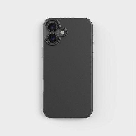 100% Biodegradable Eco-Friendly Case for iPhone 15 Black, iPhone 16 Plus