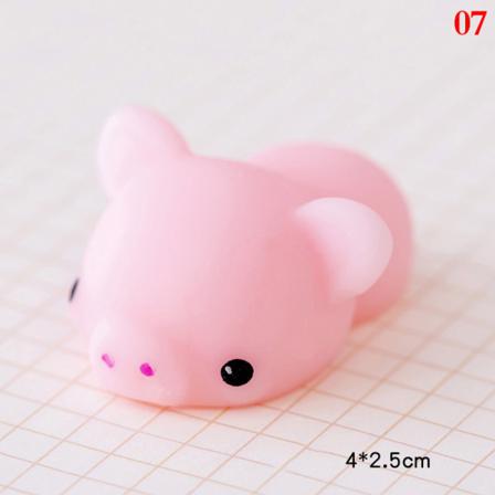 Kawaii Animal Soft Mochi Fidget Toys Antisensoriska Leksaker För Adu
