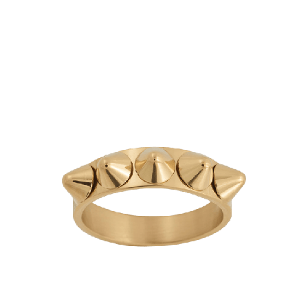 Edblad Peak Ring Single Gold Smycken & klockor Dam Guld XL