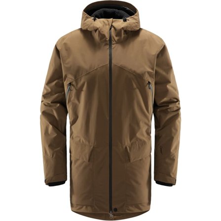 Haglöfs Torsång Parka Men Men synthetic-lined parkas Brown M