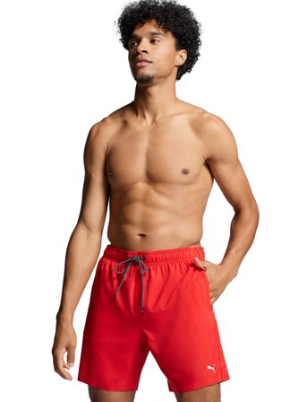Puma Swim Puma Swim Men Mid Shorts 1P - Red - XL