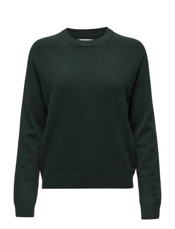 Boston O-Neck 6304 Pullover Grønn Samsøe Samsøe