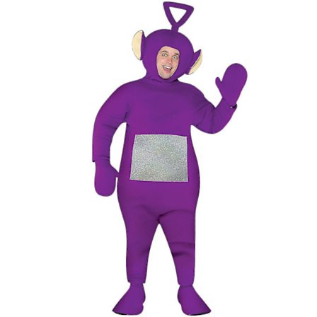 Halloween-kostyme Voksen Teletubbies-sett Kostyme Cosplay herrekostyme Lilla-g W