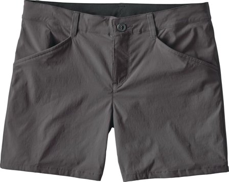 Patagonia Women's Quandary Shorts - 5" Women hiking shorts Grey 6