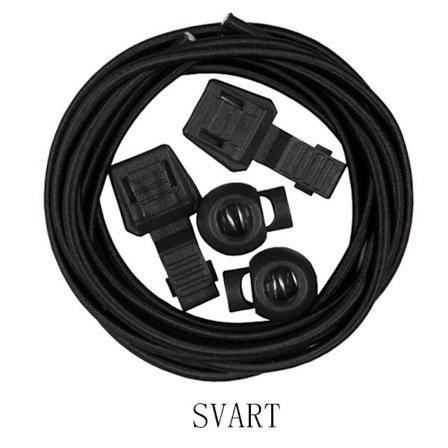 Nemme at bruge Skoløkker - Elastiske (Flere farver)