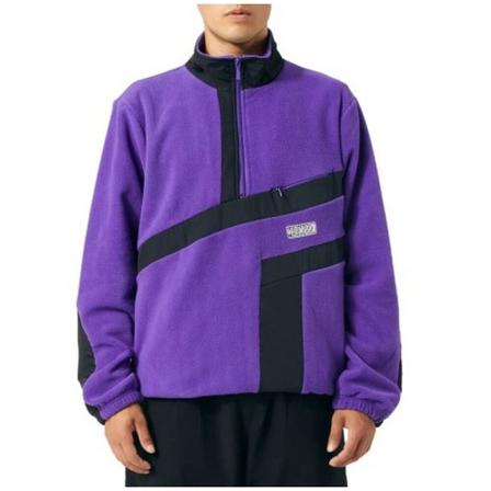 Huf, Turtlenecks Paars, Heren, Maat:L