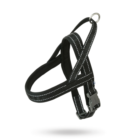 Hurtta - Hurtta Casual Hundesele ECO - Raven - Klassiske hundeseler, step-in, jacket seler, trekkseler, vinterseler & Y-seler på Doggie.no