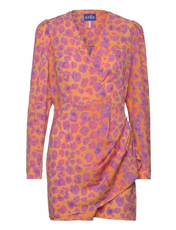 Yvonnecras Dress Orange Crās