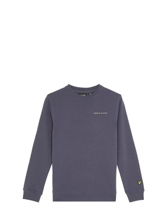 Lyle & Scott | Script Crew Neck Sweatshirt | 170-176