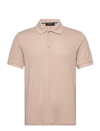 Twistedbbgonzales Polo T-Shirt Beige Bruuns Bazaar