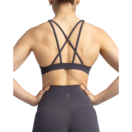 Awco Core Sports Bra 2.0, Smoke Grey