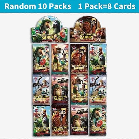 Brainrot-kortti Satunnainen italialainen Brainrot-keräilykortti Tung Tung Tung Sahur Tralalero Tralala[HK]