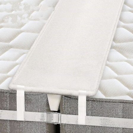 20cm seng bro, madrasforbindelse til at lave to enkeltsenge til en kingsize seng kile madras med madrasrem til gæsteværelse stue Xxf