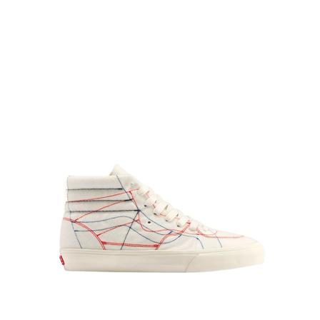 Vans - Sneakers - Vit - Herr - Storlek: 44 Eu, Herr, Storlek: 44 EU