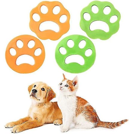 Hår- og Dyrehår Fjerner Catcher 4 stk Vaskemaskin Gjenbrukbar