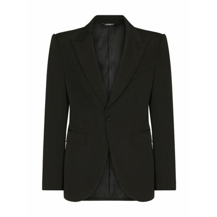 Dolce & Gabbana, Blazers Zwart, Heren, Maat:M