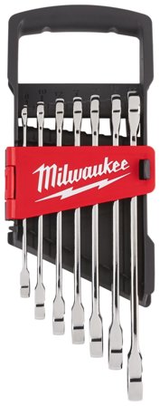 Milwaukee MAX BITE 4932464993 Ringskrallenøkkelsett 7 deler, Håndverktøy