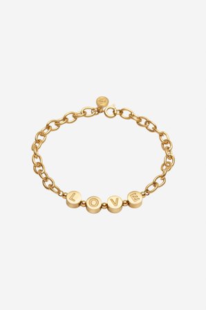 CAMILLA PIHL - The Love Bracelet - Gold - 17,5