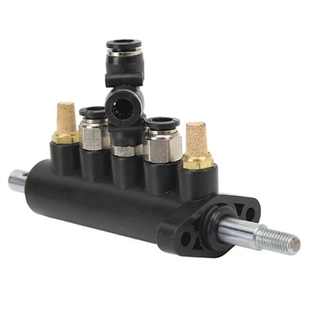 Dekkmaskin Luftkontroll Fotpedalventil 5-veis Aluminiumlegering 36mm Hullavstand Erstatningsutstyr