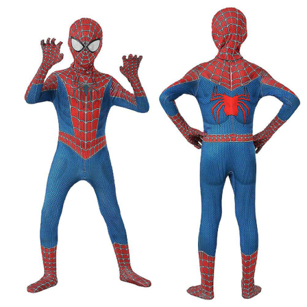 Spider-man Cosplay Jummoutdräkt Halloween Superhjälte Spidermen Body Barn Vuxen Fancy Dress Up askerad Festkläder Tmall M Adults