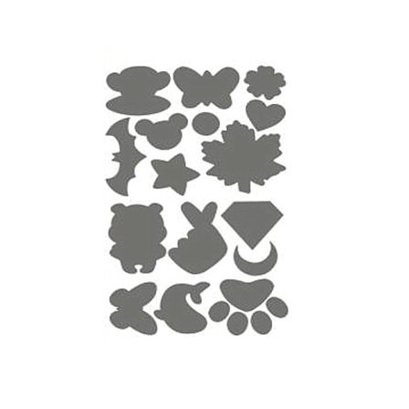 Itsekiinnittyvät korjauspaikat, vedenpitävät korjauspaikat vaatteille 1 arkki LightGrey