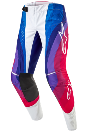 Crossbukser Alpinestars Techstar Pneuma Blå/Mars rød/hvit 38