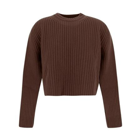 Laneus - Stickade Tröjor & Koftor - Brun - Dam - Storlek: 2xl, Dam, Storlek: 2XL