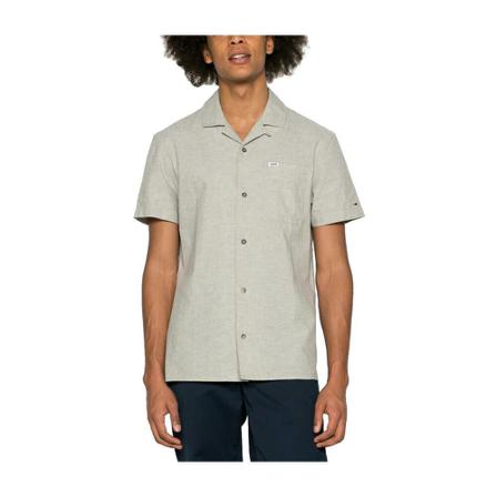 Tommy Hilfiger Short Sleeve Shirts Grå, Herre Skjorter