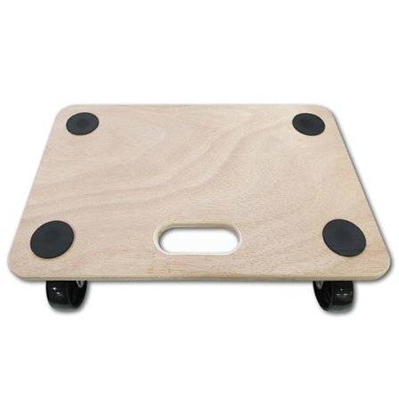 Hjul - Shepherd Hardware - Move-It - Transportvagn - Kapacitet 180 kg - Brun