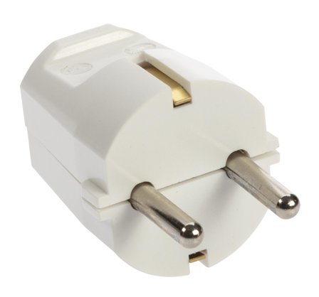 Nordic Quality E: ZO Contact grounded round angled, D-marked, insulated relief bracke