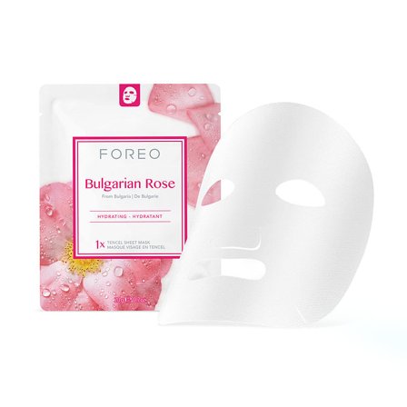FOREO Farm to face Bulgarian Rose Sheet Mask 3 stk, Skincare, Masker, Sheet Masker