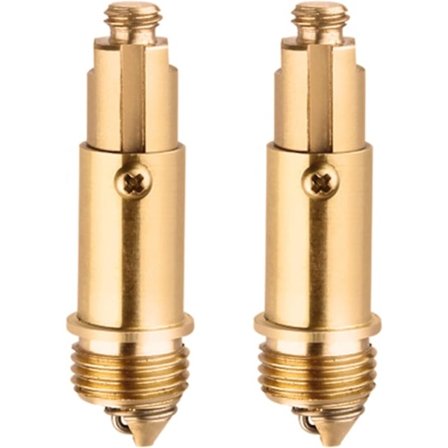Bundprop Pop Op Klik Klak Messing Bolt, Udskiftningsskrue til de fleste vaske bundprop (2 stk)