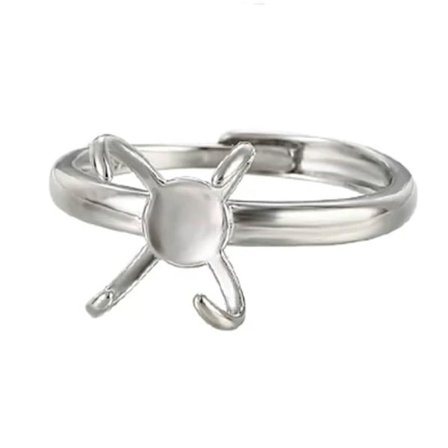 4 Kløer Ring Kløer Ring Base Belagt Justerbare Ring Baser