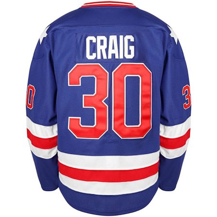 2026 Vintage Ishockeytrøye Menn Langermet Sportsskjorte Trendy*M*TMOMCQY-UC30 Blå