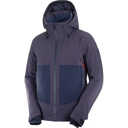 Salomon Men's Epic Jacket Men lined ski jackets Blue L