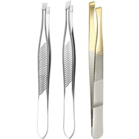 Pincet, professionel øjenbrynspincet til fjernelse af ansigtshår