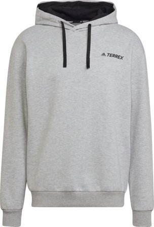 Adidas Men's Terrex Logo Hoody Men long-sleeved sweaters Grey XL