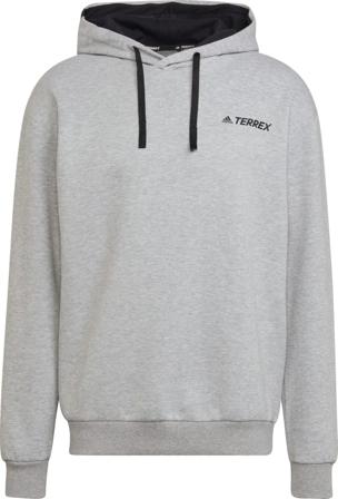 Adidas Men's Terrex Logo Hoody Men long-sleeved sweaters Grey M