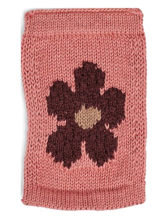 Smallstuff Knitted Flag, Flower, Rose - Pink - ONE SIZE