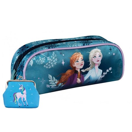 Pennfodral Frozen Disney-figurer med Unicorn Pengar Väska