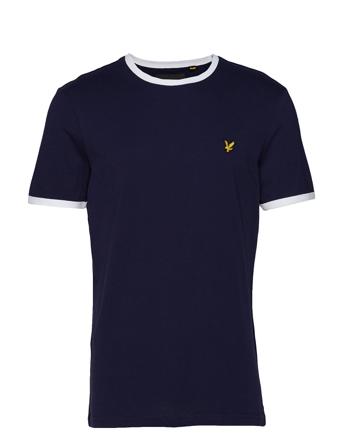 Ringer T-Shirt T-shirts Short-sleeved Blå Lyle & Scott