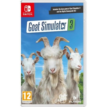 Videospil - Goat Simulator 3 - Nintendo Switch - PEGI 12+ - Simulation - Cartridge