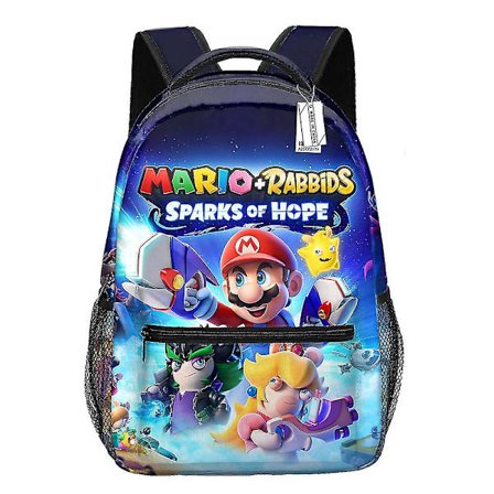 Lasten Super Mario -reppu 3D-tulostuksella, päiväretkireppu pojille ja tytöille, alakoululaisille, esikoululaisille, koululaukut, lahjat