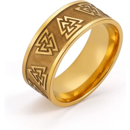 Keltiska Triskelionringar Keltisk Treenighetsknut Triskelionring Nordisk