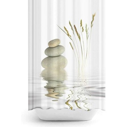 Dusjforheng 120x200 cm, digitaltrykt moderne design, polyester